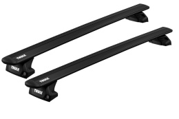 Bagażnik bazowy Audi A3 III Sportback 8Y ( 20- ) Z relingami zintegr. Thule Wingbar EVO 127 Black