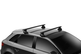 Poprzeczki dachowe Audi A3 IV 4d i A3 Sportback 8Y bez relingów ( 20- ) Thule WingBar Evo Black 127