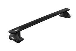 Poprzeczki dachowe Audi A6 sedan (11-18) THULE Wingbar Black Evo127