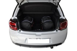 CITROEN DS3 HATCHBACK 2009-2016 TORBY DO BAGAŻNIKA 3 SZT