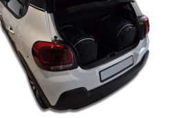 CITROEN C3 HATCHBACK 2016+ TORBY DO BAGAŻNIKA 3 SZT