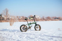 Rower Elektryczny 100km Składany FatBike Hummer Overfly