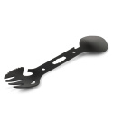 Zestaw Wyprawowy 8w1 Plecak+Nóż+Etui+Spork Survival OffLander Czarny