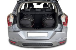 SSANGYONG TIVOLI 2015+ TORBY DO BAGAŻNIKA 3 SZT