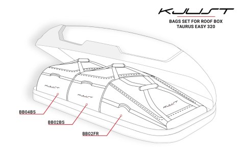 ZESTAW TOREB KJUST 3 SZT DO BOKSU DACHOWEGO TAURUS EASY 320 ZESTAW TOREB KJUST 3 SZT DO BOKSU DACHOWEGO TAURUS EASY 320