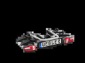 Bagażnik Uebler p22 s 90 stopni odchylania 2 rowery 60kg