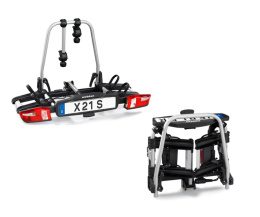 SKŁADANY Bagażnik na hak Uebler X21 S 2 rowery 60kg
