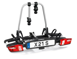 SKŁADANY Bagażnik na hak Uebler X21 S 2 rowery 60kg