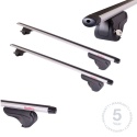 Belki dachowe Dodge Journey (08-11) na relingi klasyczny Aluminiowe MontBlanc Activa Alu 125