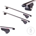 Belki dachowe Peugeot E-2008 (2020-) na relingi zintegrowane Aluminiowe MontBlanc Activa Alu 125 Kit 06