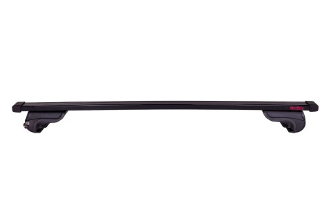 Belki dachowe Dacia Lodgy (2012-) na relingi zintegrowane Stalowe Uniwersalne 125cm MontBlanc 125 Steel + Kit