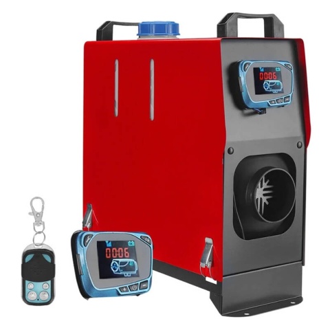 Ogrzewanie postojowe Blitzwolf BW-AH-V1B-BT, 5kw, 12V z wejściem AC sterowane aplikacją + Bluetooth