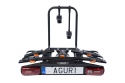 Bagażnik na hak na 2 rowery Aguri Active bike pro 2 Czarny