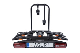 Bagażnik na hak na 2 rowery Aguri Active bike pro 2 Czarny