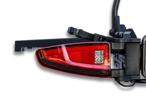 Bagażnik platforma rowerowa na hak SPINDER LX2 LED | lekka i uchylna