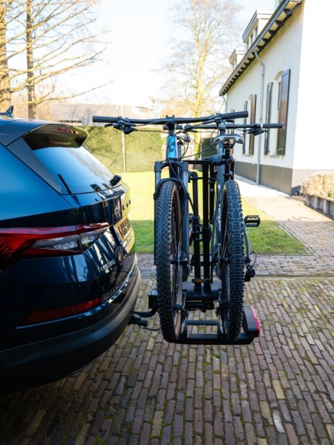 Bagażnik składany na 2 rowery elektryczne Spinder TX2 LED ProsUser