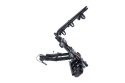 Bagnżnik na hak na 4 rowery Aguri Active bike pro 4 czarny 3 z adapterem
