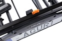 Bagnżnik na hak na 4 rowery Aguri Active bike pro 4 czarny 3 z adapterem