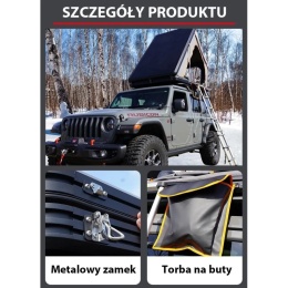 Namiot dachowy Aluminiowy Drabina