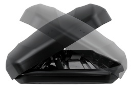 Niski Boks dachowy Matowy InterPack Skugga 660 300L