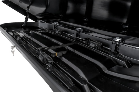 Niski Boks dachowy Matowy InterPack Skugga 660 300L