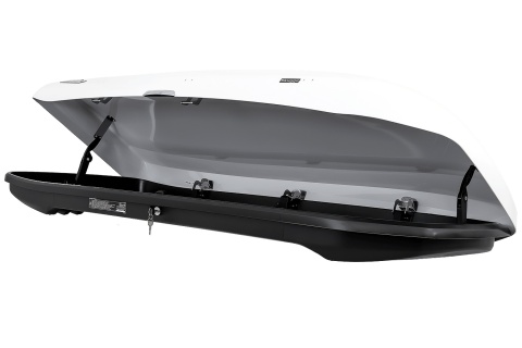 Niski boks dachowy InterPack Skugga Biały 300L