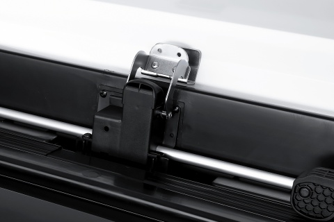 Niski boks dachowy InterPack Skugga Biały 300L