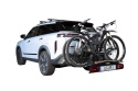 Bagażnik na hak na 3 rowery Aguri Active bike pro czarny 2+1 z adapterem