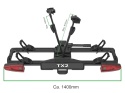 Spinder Tx3 Led Tx2 + 1 Składany bagażnik na 3 rowery w tym 2 elektryczne