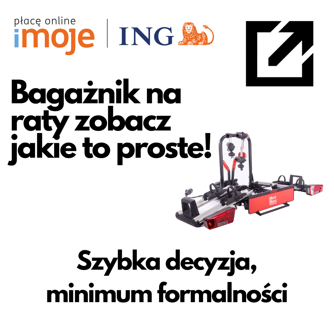 Bagażniki samochodowe na raty IMOJE SZYBKA DECYZJA minimum formalności